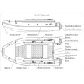 Надувная лодка Фрегат М430F в 