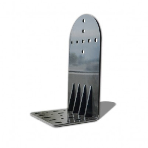 Усиленный угловой кронштейн 5 мм для крепления канистр в Усиленный угловой кронштейн 5 мм для крепления канистр в