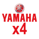 4-х тактные лодочные моторы Yamaha в
