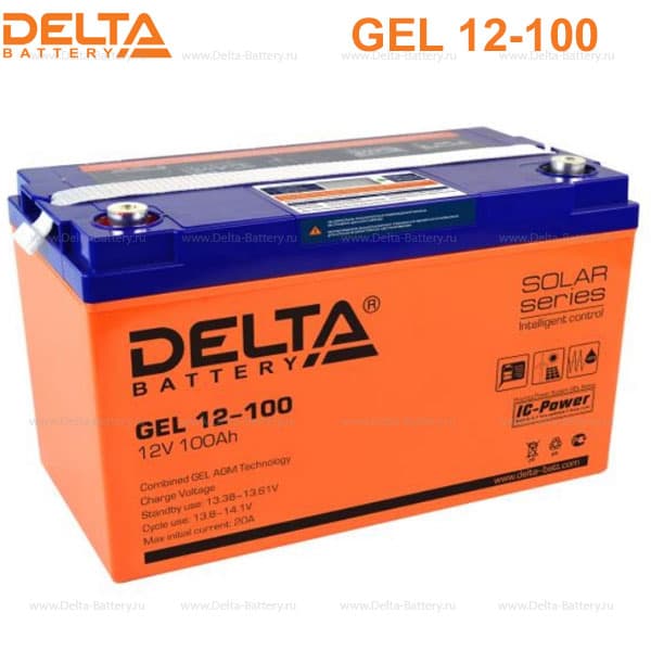 Аккумуляторная батарея Delta GEL 12-100 в 