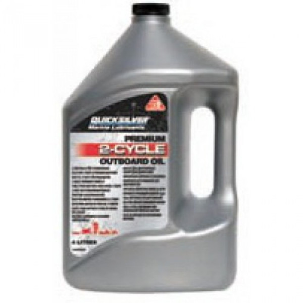 Масло Quicksilver Premium 2-Cycle TСW3 4л 92-858022QB1 в 
