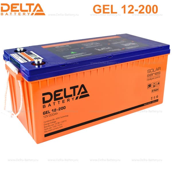 Аккумуляторная батарея Delta GEL 12-200 в 